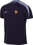 Nike Men's Shirt FFF M NK DF Strk SS Top K, Blackened Blue/Cobalt Bliss/Cobalt Bliss, FJ2921-498, 2XL