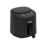 Baridi 3.5L Low Fat Air Fryer With Digital Rapid Air Oil Free 1300W 8 Presets