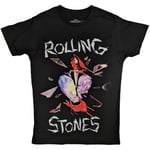 The Rolling Stones Unisex Adult Hackney Diamonds Heart T-Shirt - XL