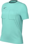 Nike W NK DF Ref II JSY SS Haut à Manches Courtes, Hyper Turq/Black, XL Femme