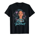 Disney Pocahontas Listen To Your Heart Watercolor Portrait T-Shirt