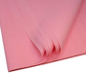 Bright Ideas Coloured Tissue 48 Sheets, Gift Wrapping Paper for Christmas, Birthday Party and Arts & Crafts, Pink, 50cm x 76cm