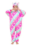 Brinny Unisexe Animal Pyjama Animaux Enfant Combinaison de Nuit Licorne Cosplay Outfit Vêtements de Nuit Déguisements Hiver Chaud Costume de Sommeil Filles Garçons Noel Halloween 07,100