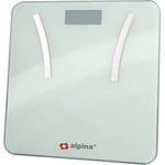 Bilancia Alpina Smart Home Pesapersone WIFI con Analisi Corpo e App Max 180kg