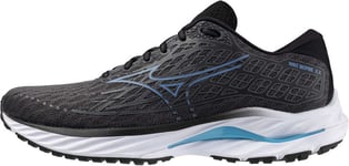 Mizuno Wave Inspire 20 WIDE FIT 2E Mens Running Shoes Grey Support Trainers