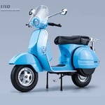 1/10 Vespa 125 metalliseos klassinen vapaa-ajan moottoripyörämalli, painevalu metallista moottoripyörämallin , ääni ja kevyt lasten