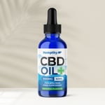 Hempthy CBD Oil Drops 500mg - Natural Flavour - 30ml - Full Spectrum