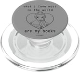 Disney Beauty And The Beast Belle What I Love Most Are Books PopSockets PopGrip for MagSafe