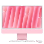 Apple iMac 24" écran retina 4,5K 256Go 16 Go RAM Puce M4 CPU 10 cœurs GPU 10 cœurs Rose