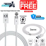 3M Extra Long Fast Micro USB Charger Cable For Sony PS4 Playstation 4 Controller