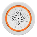 Xiaomi-Capteur intelligent ZigBee 3.0,alarme de température et d'humidité,capteur de lumière sonore 90dB,batterie intégrée 3 en 1,vie intelligente - Type White 1pc