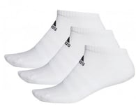 Adidas ADIDAS Cushion Low/no show White Socks 3-pack (46-48)