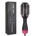 Sèche-cheveux 3 en 1 One Step, souffleur volumateur, brosse à Air chaud, peigne à lisser, à boucler, outils de coiffu EU -THJR5118