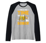 This Is No Time To Be Sober |||---- Raglan Baseball Tee