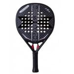 HARLEM PADEL Nirvana 12K Padel Racquet, Adults Unisex, Black/Grey, One Size