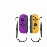 Paire De Manettes De Jeu Sans Fil Compatibles Joy-Con Pour Nintendo Switch Violet Jaune Violet Jaune