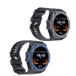 1.53in Smart Watch With Earbuds 2 In 1 Round BT Call Smartwatch With Offlin