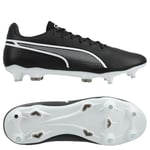 PUMA King Pro Sg Breakthrough - Sort/hvit - Vått Gress (Sg), størrelse 39