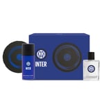 Lot Homme FC Inter Parfum EDT 100ml+ Déodorant 150ml+Ballon+Echantillons