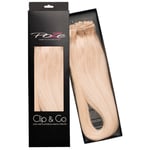 Poze Hairextensions Poze Clip&Go Aidot hiustenpidennykset 12A Pure Blo