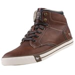 Mustang Homme 4072-602 Baskets Hautes, Marron (Kastanie 301), 42 EU