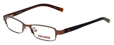 Converse Lightweight & Comfortable Kids Designer Eyeglasses Energy in Brown 44mm