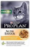 PURINA PRO PLAN | Sterilised | Adult | Maintenance au Poulet Tendres Morceaux | Sauce | Chat | Sachet Fraîcheur de 85g