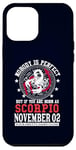 iPhone 12 Pro Max Scorpio November 02 Zodiac Astrology Star Horoscope Sign Case