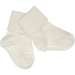 GObabyGO non-slip socks bamboo – off white - 3-4år