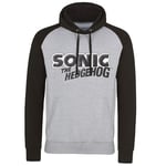 Sonic The Hedgehog Classic Logo Baseball Hoodie, Hoodie