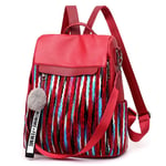 Ladies Travel Backpack High Quality Soft PU Leather Backpack  School7504