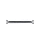 Tuyau joint eau flexible et extensible en acier inox 200/400 mm M/F 1/2"