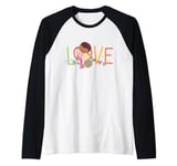 Disney Doc McStuffins and Lambie Love Girls’ Raglan Baseball Tee