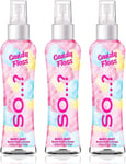 Body Mist By So…? Womens Candy Floss Body Mist Fragrance Spray 100ml Bundle (3