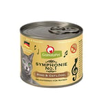 GranataPet Symphonie No. 1 Nourriture pour Chat sans céréales ni sucres - Filet en gelée Naturelle - 6 x 200 g