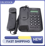 Large Button Landline Corded Phone Home Office Desk Telephone Caller ID Redial