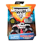 Monster Jam, Monster Truck Glaze Machine Officiel, véhicule en métal moulé, échelle 1:64, Jouets pour garçons à partir de 3 Ans