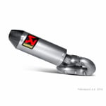 Avgassystem akrapovic - Slip on line titan