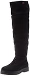 Tommy Jeans Femme Warmlined Long Boot EN0EN01994 Bottes Hautes, Noir (Black), 36 EU