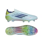 adidas F50 Elite Laceless Fg Stellar Icon - Almost Blue/semi Lucid Blue/gul - Gräs (Fg), storlek 44