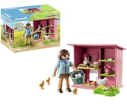 Playmobil 71308 Country Hen House, a ful chicken family for your Farm - chicken 