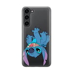 ERT GROUP Coque de téléphone Portable pour Samsung S23 Original et sous Licence Officielle Disney Motif Stitch 013 Parfaitement adapté à la Forme du téléphone Portable, partiel imprimé