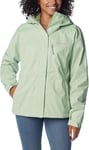 Columbia Hikebound Waterproof Jacket Womens XL Sage Leaf Omni-Tech BNWT RRP £110