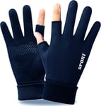 Cycling Gloves Winter Running Touch Screen Gloves for Mobile Phone Game Cycling Running Hiking Driving Fleece Winter Warm Gloves Mittens for Women Men.[G639]