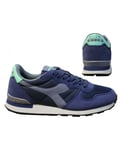 Diadora Camaro Mens Blue Trainers - Size UK 4