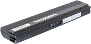 Kompatibelt med Asus F9J, 11.1V, 4800 mAh