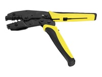 Delock Universal Coax Crimping Tool For 6 Different Diameters - Hopfalsningsverktyg - Svart, Gul