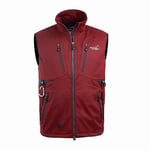 Arrak Outdoor Softshellvest Acadia M Dark red 4XL