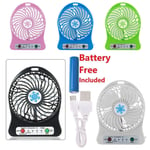 Pocket Mini Hand Held Cool Down Fan Air Cooler Household Fan