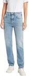 REPLAY Adult WB461 Maijke Straight Jeans, Light Blue 010, 24W / 28L